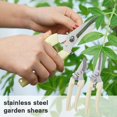 thumbnail image 3 of Professional Sharp Bypass Pruning Shears Garden Pruning Pruning Clippers Steel Scissors Shears, 3 of 8