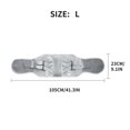 thumbnail image 1 of EGNMCR Waist Protection Self-heating Waist Protection Belt Hot-pressed Steel Waist Protection Widened Breathable Waist Protection Belt Protection belt, 1 of 2
