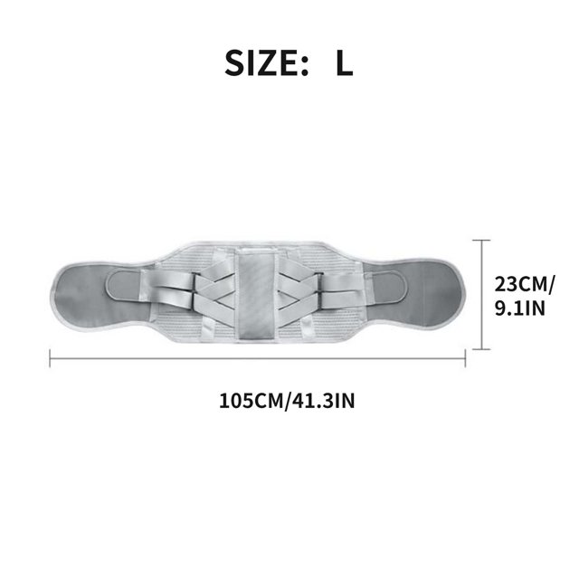 EGNMCR Waist Protection Self-heating Waist Protection Belt Hot-pressed Steel Waist Protection Widened Breathable Waist Protection Belt Protection belt