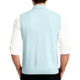 thumbnail image 2 of Gilet en Tricot Classique avec Boutons devant pour Usage Quotidien Décontracté et Professionnel - Gilet en Tricot Sans Manches Élégant pour Garde-Robe Homme, 2 of 7