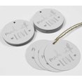 thumbnail image 4 of Inkdotpot Real Silver Foil Made With Love Text Tag Favor Hang Paper Tag 100 Piece, 4 of 6