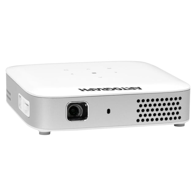 Flare 500 with 4K Projection Focus Grids Remote Bluetooth Wi-Fi HDMI and Case White