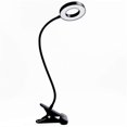 thumbnail image 1 of Lampe de Lecture LED, 9 Réglages Différents pour la Protection des Yeux, Lampe de Lecture Rechargeable par USB, Lampe de Bureau avec Pince de Contrôle Tactile [Noir], 1 of 5