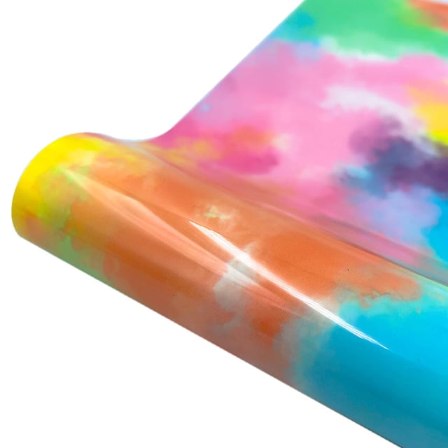 EGNMCR HTV Vinyl Rolls Iron On Vinyl For Silhouette Easy To Cut Weed Color Dish Towel