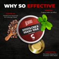 thumbnail image 2 of Beardo Beard & Mustache Wax - Extra Strong,50gm Each (Pack of 2), 2 of 5