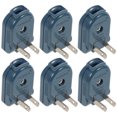 thumbnail image 2 of 6 Pcs Prise Électrique Mâle Embout de Remplacement 125v 10a Prise Rotative Prise Us, 2 of 5