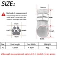 thumbnail image 2 of Bottes pour Chien, Chaussures pour Chien Résistantes à l'Eau avec Sangles Ajustables et Semelle Antidérapante, 2 of 4