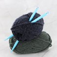 thumbnail image 2 of LOVE KNITTING 18 cm (7 in) Kids' Single Point Knitting Needles, Blue, 10 mm (0.39 in), 2 of 4