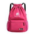 thumbnail image 1 of tumgatte Large Capacity Sports Drawstring Shoulder Bag Travel Backpacks Up to 45% off, 1 of 2