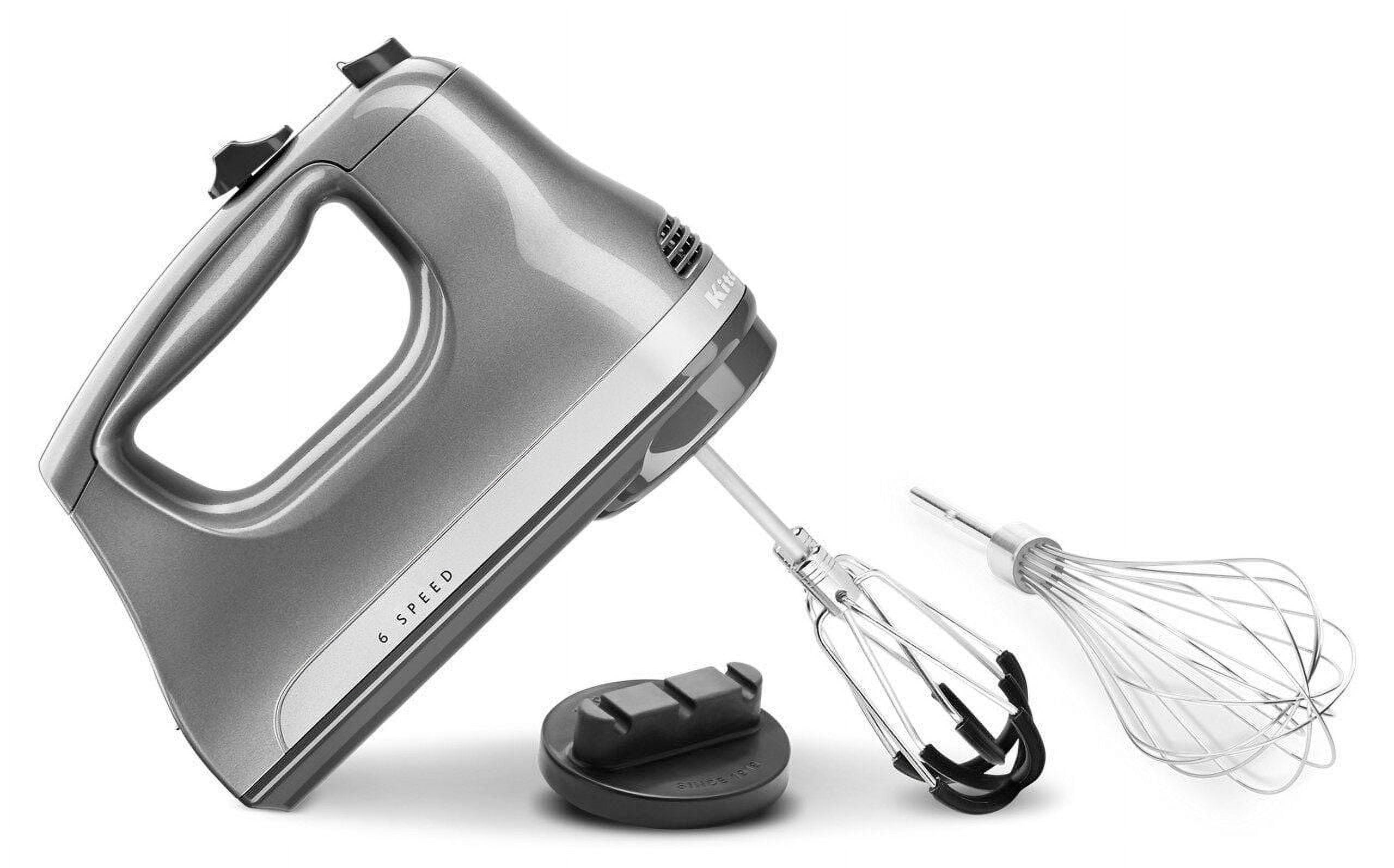 KitchenAid® Batteur à main à 6 vitesses doté de batteurs à bords souples