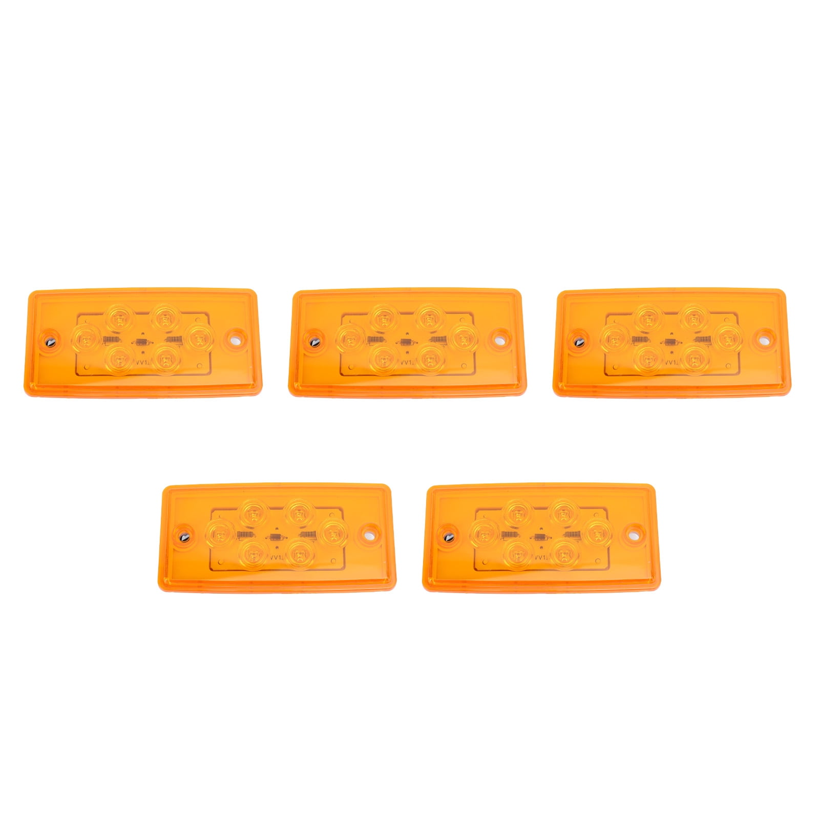 Lumières de Marquage LED, Lumières de Liquidation LED Durables Ambres pour Camion RV Yacht