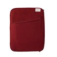 thumbnail image 1 of maskred Tablet Sleeve Bag Shockproof Pouch Multi Pockets Simple Style Notebook Storage Case Charging Cable Organizer Office Wine red 13.3-14inch, 1 of 6
