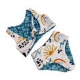 thumbnail image 2 of Pisexur Maillots de Bain Filles Maillot de Bain Bébé Garçon Maillot de Bain Deux Pièces Imprimé Melon D\'eau Haut Triangle Réglable & Ensemble Shorts pour Bébé Piscine 6M-4 Ans, 2 of 4