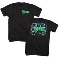 thumbnail image 1 of Back To The Future Neon BTTF Black Adult T-Shirt, 1 of 2
