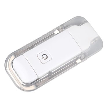 Lampe de lecture rechargeable par USB, pliable, 3 couleurs de lumière, protection des yeux, portable, réglable à 180°