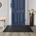 thumbnail image 1 of Mainstays 2 ft. x 4 ft. Platinum Needlepunch Charcoal Doormat with Vinyl Backing, 1 of 4