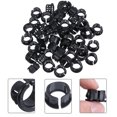 thumbnail image 4 of 100 Pcs Tuyau de Câble Verrouillage à Enclenchement Œillet Bague Nylon Protecteur Œillet, 4 of 7