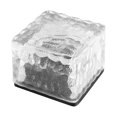 thumbnail image 1 of Outdoor Solar Lights Patio Decoration Ice Tile Lights Floor Tile Square Buried Lights Colorful Garden Lights Unique Ice Tile Design Energy - Efficient Solar Power Colorful Options Sturdy, 1 of 3
