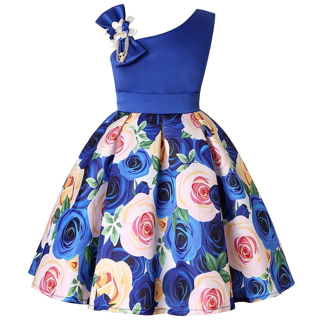 Robes pour Filles Robe de Demoiselle d'Honneur Robe de Mariage Robes Élégantes pour Fête
