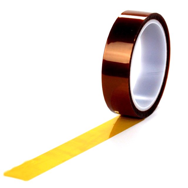 Amdohai 2PCS 100ft Polyimide Multiple Width Specification Heat Resistant Tape