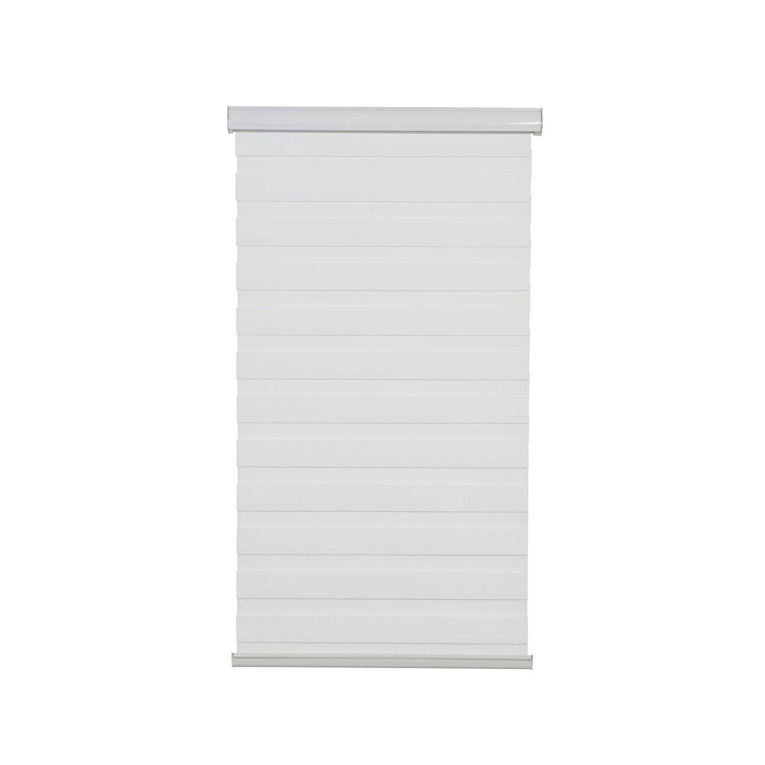 Store zébré filtrant la lumière à enroulement automatique sans cordon de hometrends