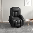 thumbnail image 2 of HOMCOM Electric Power Lift Chair with Side Pockets, Remote and Cup Holders, 2 of 10