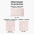 thumbnail image 2 of Holiday Time Twin Flannel Sheet Set, 2 of 8