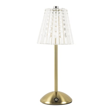 EGNMCR Lampe de Bureau Cristal Lampe de Bureau Lampes de Table Chambre Patio Terrasse Lampes DEL Lampes de Table de Bar Lampes de Bureau Lampes de Nuit Restaurant Lampes de Table de Bar Transparentes Lampes de Table Concises Lampe de Bureau