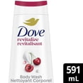 thumbnail image 2 of Dove Body Wash for 24H Lotion-Soft Skin Cherry + Chia Milk Revitalize, 591 ml, 2 of 7