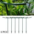 thumbnail image 4 of 6 Pcs Garden Climbing Trellis Plant Support Cage Sturdy Plastic Stakes for Plant, 4 of 6