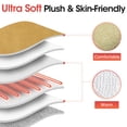 thumbnail image 4 of PRETXORVE Winter Heating Pad USB Powered Portable Heated Seat Cushion Washable Seat Cushion Classroom Dormitory Household Heating Cushion for Long Time Sitting, 4 of 6
