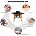 thumbnail image 4 of Costway Table de Massage Portable 84 Pieds'L Réglable Lit de Spa Facial Tatouage avec Étui de Transport Noir, 4 of 10