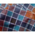 thumbnail image 4 of oneOone Silk Tabby Fabric Tartan Check Printed Fabric 1 Yard 42 Inch Wide, 4 of 4