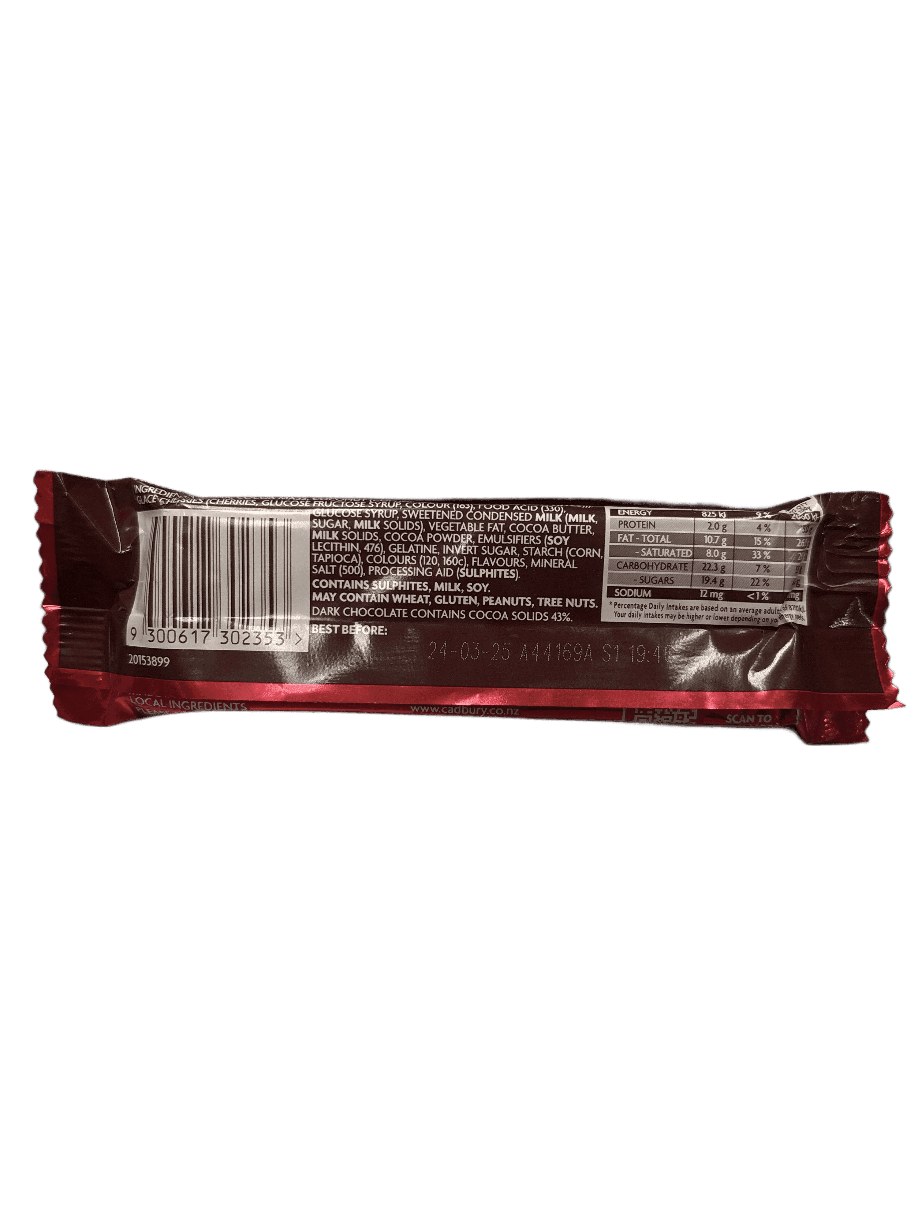 Cadbury Cherry Ripe Double Dipped 40G - Australia Edition - Walmart.ca