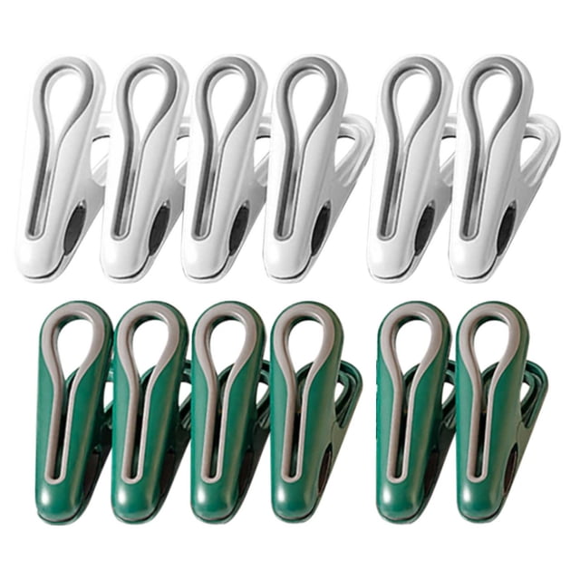 Yhmxh Clothespin Plastic Multifunctional Sheets And Socks Traceless Small Windproof Household Clothes-drying Clip Organization and Storage Home Decor