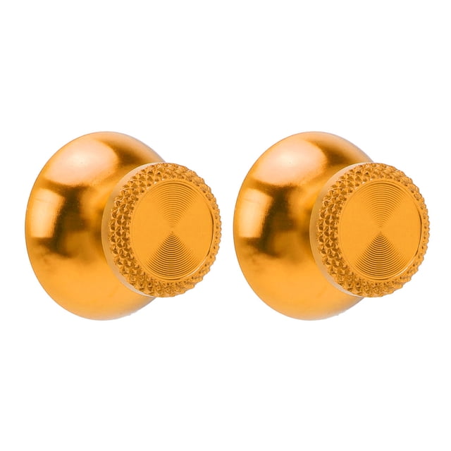 2Pcs Replacement 3D Joystick Thumbsticks, Metal Analog Grips Stick Thumbsticks Controller Metal Analog Thumb Sticks Metallic Joystick Handheld Game Console Accessories