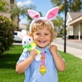 thumbnail image 4 of YoGold Easter Clothes Accessory Kit Easter Rabbit Bunny Tie Easter Pre-Tied Bow Tie Adjustable Felt Bowties Decorations D, 4 of 6