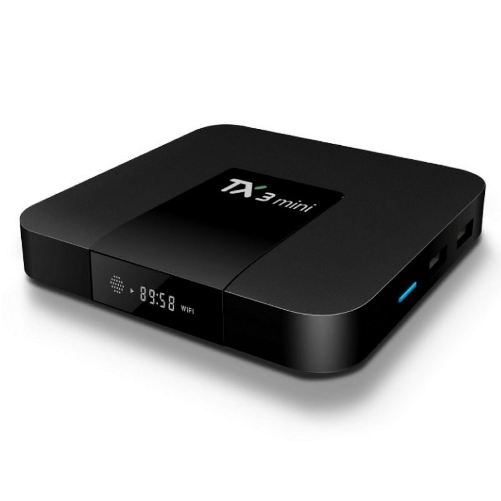 TX3 Mini Android 7.1 Smart TV BOX Amlogic S905W Quad Core Set Top Box H.265 4K WiFi Media Player 1GB+8GB UK plug