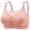 Pink, variant on Kyusrd Push Up Full Coverage Bras For Women Floral Lace No Underwire Underwear Adjustable Shoulder Strap Full Coverage Comfort Daily Bras