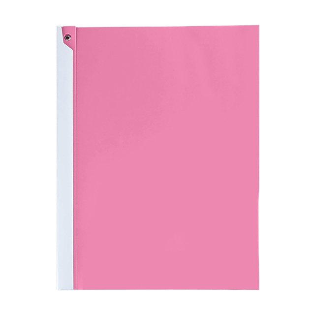ZTTD Clear Front Report Covers with Magnified Swing Clamp Spine and Thick Poly Backs. BIND AND INDEX Up To 65 Pages for Reports and Presentations That STAND OUT (1 Pack, Red)