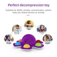 thumbnail image 4 of 2 Pcs Mini Pops Fidget Toy Dimple Keychain Anti Stresss Relief Anxiety Sensory Squeeze Bubble, White, 4 of 6