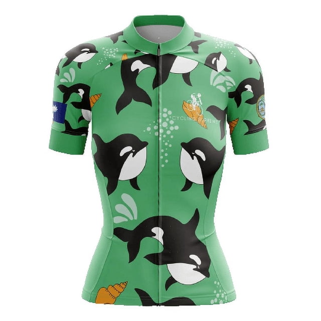 Chandail de Cyclisme pour Femmes Killer Whales - TP