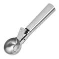 thumbnail image 2 of Ice Cream Scoop 1Pcs 19cm Stainless Steel Ice Cream Scoop with Push-Button Release Multifunctional Fruit and Dough Scooper for Home Kitchen or Ice Cream Parlor JASKFLY, 2 of 9