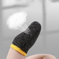 thumbnail image 3 of Mobile Game Controller Finger Sleeve Sets Anti-Sweat Breathable Full Touch, 3 of 8