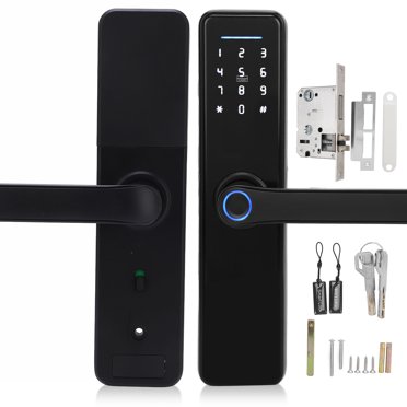 Serrure de Porte à Mot de Passe, Serrure de Porte Intelligente IC Serrure de Porte Intelligente Serrure de Porte Électronique Conception de Pointe