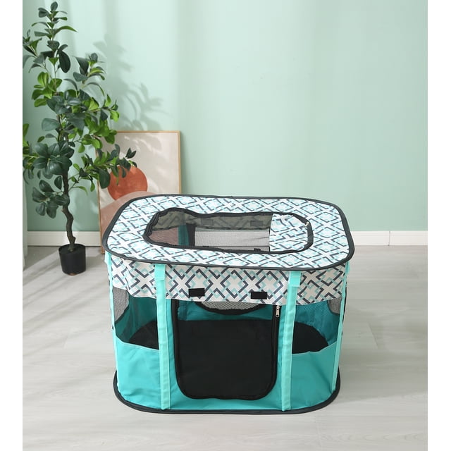 ZBH Conçoit une Grande Niche Ouverte Pop, Cage Niche Portable pour Chat, Lit pour Animal
