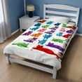 thumbnail image 2 of Cozy Flannel Cat Pattern Decorative Throw Blanket for Sofa Bed and Home Warmth Comfort, 2 of 7