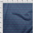 thumbnail image 2 of oneOone Georgette Viscose Fabric Geometric Ikat Print Sewing Fabric BTY 42 Inch Wide, 2 of 4