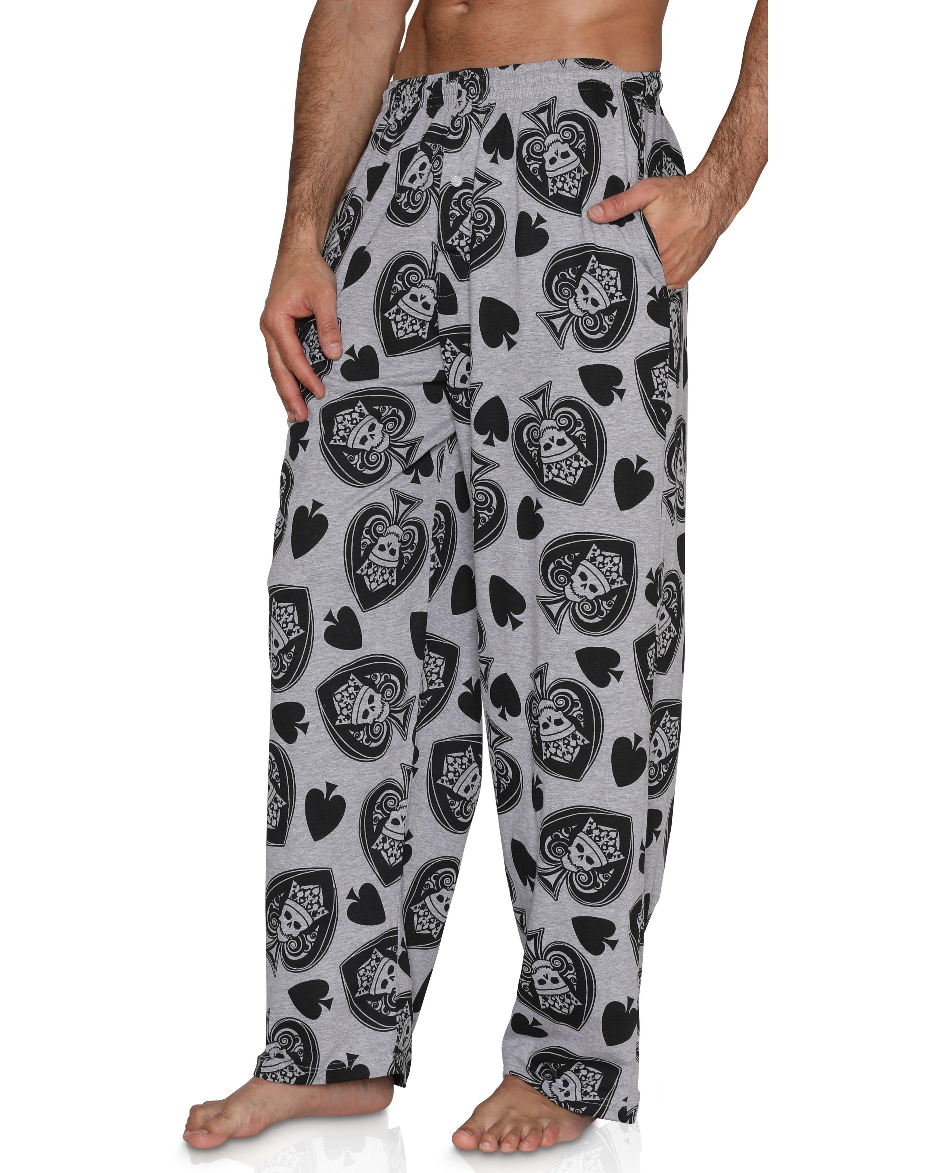 Fun Boxers Pantalon de Pyjama et de Détente pour Hommes à Imprimés Amusants « Spectacle Me The Money »