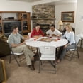 thumbnail image 4 of Lifetime 60 in. Round Fold in Half Folding Table, 4 of 7